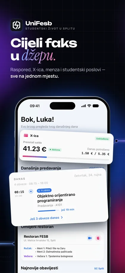 App Store snimka: Početna