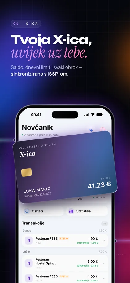 App Store snimka: X-ica