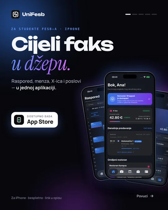 Slajd 1: „Cijeli faks u džepu.” i tri iPhonea